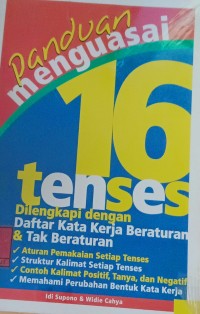 Image of Panduan Menguasai 16 Tenses